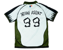 Camiseta Futbol Bacines Verde Militar Detras