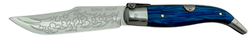 Navaja Nerve Agent x Cuchillería Navarro AZUL