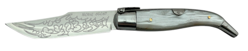 Navaja Nerve Agent x Cuchillería Navarro BLANCA
